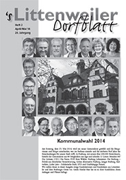 Littenweiler Dorfblatt Heft 2 2014