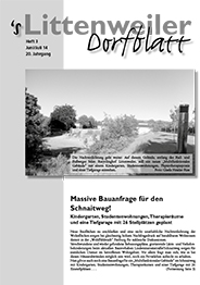 Littenweiler Dorfblatt Heft 3 2014