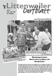 Littenweiler Dorfblatt Heft 4 2018