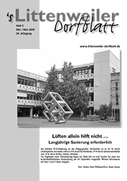 Littenweiler Dorfblatt Heft 5 2018