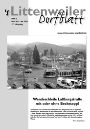 Littenweiler Dorfblatt Heft 6 2021